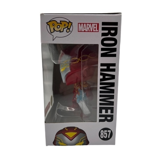 NWT Funko Pop! Infinity Wars Glow In The Dark Iron Hammer Target Figurine #857 - Picture 2 of 6